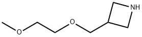 3-[(2-Methoxyethoxy)methyl]azetidine Struktur
