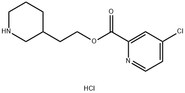 4-クロロ-2-ピリジンカルボン酸2-(3-ピペリジニル)エチル塩酸塩 price.