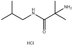 2-Amino-N-isobutyl-2-methylpropanamidehydrochloride 结构式