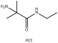 2-Amino-N-ethyl-2-methylpropanamide hydrochloride Structure