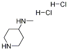 N-メチルピペリジン-4-アミン二塩酸塩 化学構造式