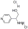 2-Amino-2-(4-pyridyl)ethanol Dihydrochloride 化学構造式
