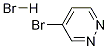 4-ブロモピリダジン臭化水素酸塩 化学構造式