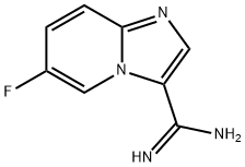 IMidazo[1,2-a]pyridine-3-carboxiMidaMide, 6-fluoro- Structure