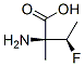 Isovaline, 3-fluoro-, (R*,R*)- (9CI),122008-09-7,结构式
