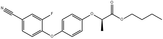 氰氟草酯,122008-85-9,结构式