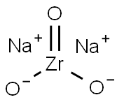 SODIUM ZIRCONATE Structure