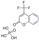 4-trifluoromethylcoumarin phosphate Structure