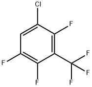 1-CHLORO-2,4,5-TRIFLUORO-3-TRIFLUOROMETHYL-BENZENE Structure