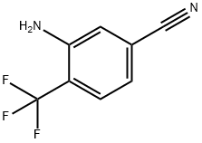3-Amino-4-(trifluoromethyl)benzonitrile Structure