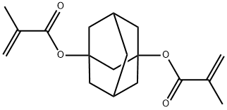1,3-二甲基丙烯酸金刚烷酯,122066-43-7,结构式
