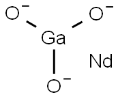 neodymium(III) gallate 化学構造式