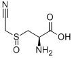 ALANINE, 3-(CYANOMETHYLSULFINYL)-, L- Structure