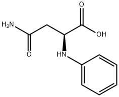 N〜4〜-PHENYLASPARAGINE 化学構造式