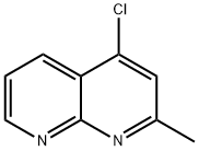 4-Chloro-2-methyl-1,8-naphthyridine Struktur