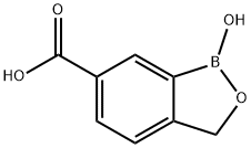 1-Hydroxy-1,3-dihydro-2,1-benzoxaborole-6-carboxylic acid Structure