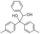 1,1-Bis(4-methylphenyl)-2-phenyl-1,2-ethanediol Structure