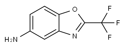 2-(trifluoromethyl)-1,3-benzoxazol-5-amine Structure