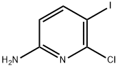 6-氯-5-碘吡啶-2-胺, 1221398-11-3, 结构式