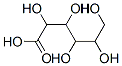 2,3,4,5,6-pentahydroxyhexanoic acid Struktur