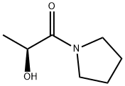 1-[(2S-)-2-Hydroxy-1-oxo-proxyl]pyrrolidine  化学構造式
