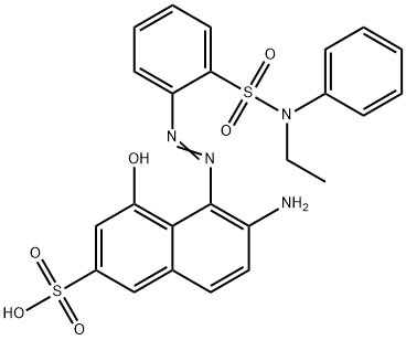 酸性红57, 12217-34-4, 结构式