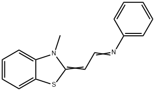 Benzenamine, N-[(3-methyl-2(3H)-benzothiazolylidene)ethylidene]- (9CI),1222-84-0,结构式