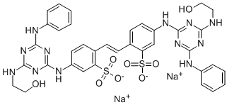 Fluorescent brightener 85 化学構造式