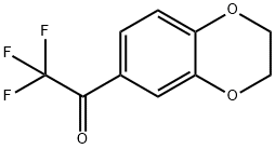1-(2,3-DIHYDROBENZO[B][1,4]DIOXIN-6-YL)-2,2,2-TRIFLUOROET, 122243-34-9, 结构式