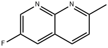 6-Fluoro-2-methyl-1,8-naphthyridine Struktur