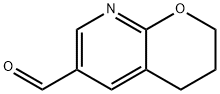 3,4-Dihydro-2H-pyrano[2,3-b]pyridine-6-carbaldehyde Structure