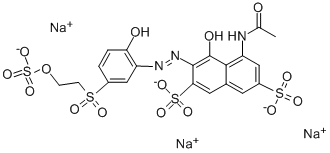 C.I.リアクティブバイオレット5 化学構造式
