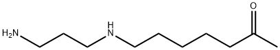 7-(N-(3-aminopropyl)amino)heptan-2-one 化学構造式