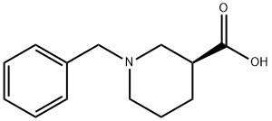 S-1-Benzyl-piperidine-3-carboxylic acid Struktur