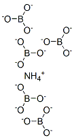 五硼酸铵,12229-12-8,结构式