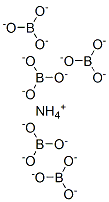 AMMONIUM PENTABORATE EXTRA PURE Structure