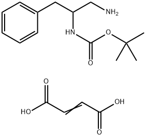 2-(Boc-amino)-3-phenylpropylamine Structure