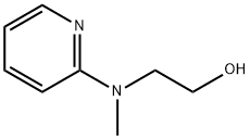 2-(N-メチル-2-ピリジルアミノ)エタノール 化学構造式