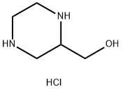 2-哌嗪甲醇二盐酸盐 结构式