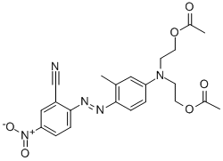 2-[[4-[Bis(2-hydroxyethyl)amino]-o-tolyl]azo]-5-nitrobenzonitril