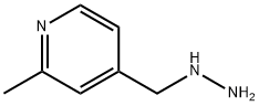 4-(hydrazinylmethyl)-2-methylpyridine Struktur