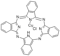 酞菁蓝Bsx结构式