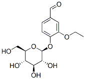 乙基香兰素-D-葡萄糖, 122397-96-0, 结构式