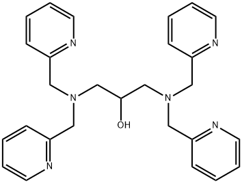 2-羟基-N,N,N′,N′-四(2-吡啶基甲基)-1,3-丙二胺,122413-32-5,结构式