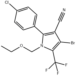 Chlorfenapyr Struktur