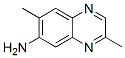 6-Quinoxalinamine,3,7-dimethyl-(9CI) Structure
