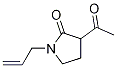3-acetyl-1-(2-propen-1-yl)-2-Pyrrolidinone Struktur