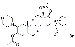 罗库溴铵杂质B,122483-73-2,结构式