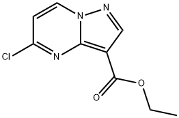 Ethyl 5-chloropyrazolo[1,5-a]pyrimidine-3-carboxylate Struktur