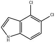 4,5-Dichloroindole Structure